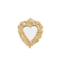 Экс-вото Настенное украшение из латуни в виде зеркала Strakaza единый размер желтый LA REDOUTE INTERIEURS  фото, kupilegko.ru